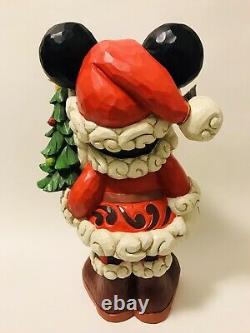 NewJIM SHORE 17 Disney Traditions Large MICKEY Mouse Old St Mick Christmas
