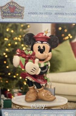 New Disney Traditions Enesco Jim Shore Holdiay Painted Mickey Minnie You Choose