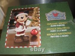 New Disney Traditions Enesco Jim Shore Holdiay Painted Mickey Minnie You Choose