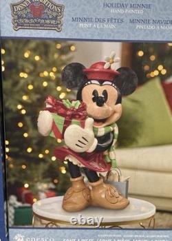 New Disney Traditions Enesco Jim Shore Holdiay Painted Mickey Minnie You Choose