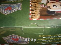 New Disney Traditions Enesco Jim Shore Holdiay Painted Mickey Minnie You Choose