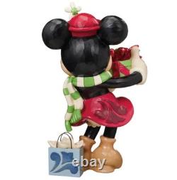 New Disney Traditions Enesco Jim Shore Holdiay Painted Minnie Mouse