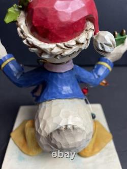 New Jim Shore Disney Traditions Donald Duck Unplugged for the Holidays Orig. Pkg