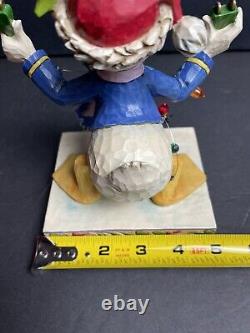 New Jim Shore Disney Traditions Donald Duck Unplugged for the Holidays Orig. Pkg