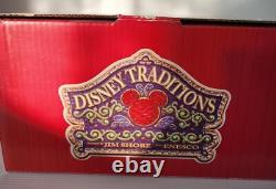 New Jim Shore Disney Traditions Mickey Mouse All decked out Playing Card Figure