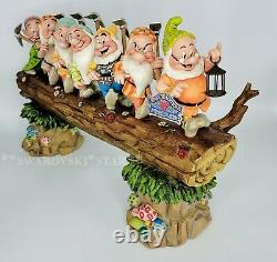 Nib 19.5 Musical Seven Dwarfs Jim Shore Disney Tradition Masterpiece 6005147