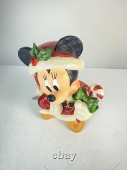 OTHER BRANDS FIGURE ENESCO DISNEY TRADITIONS HOLIDAY MINNIE 1740001 Preowned