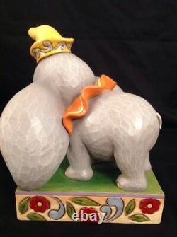 RARE Disney Jim Shore Traditions Dumbo & Timothy Mouse Figurine HTF Elephant