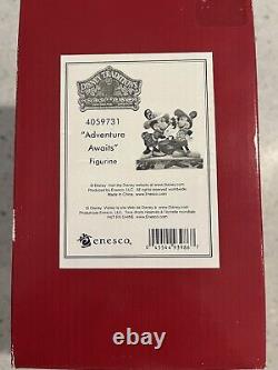 RARE Disney Traditions Enesco 4059731 Jim Shore Adventure Awaits Mickey Minnie