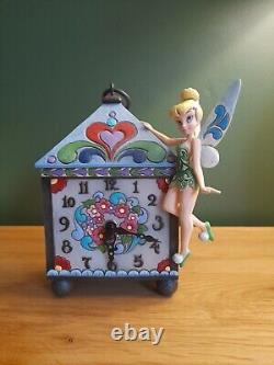 RARE Disney Traditions Magical Time For All Tinkerbell Clock 4016536
