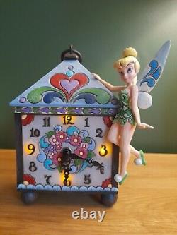 RARE Disney Traditions Magical Time For All Tinkerbell Clock 4016536