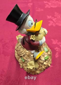 RARE Disney Traditions Showcase Enesco DuckTales Scrooge McDuck Coin Piggy Bank
