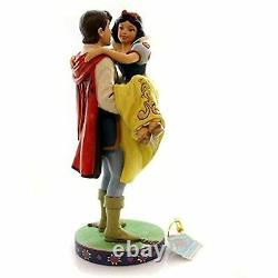 RARE Jim Shore Disney Traditions Snow White & The Prince Figurine 9.5 4049623