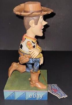 RARE! Jim Shore TOY STORY WOODY Howdy Partner Disney Traditions Enesco Figurine