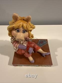 Rare Disney Traditions Miss Piggy Muppets Bookend Showcase Collection Enesco
