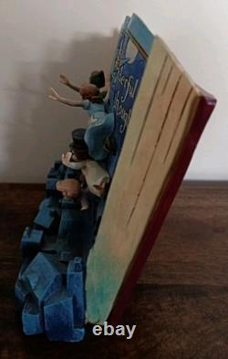 Rare Disney Traditions Off To Neverland Peter Pan Jim Shore Enesco