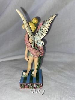 Rare HTF DISNEY TRADITIONS SHOWCASE JIM SHORE TINKERBELL MONTHLY FIGURINE AUGUST