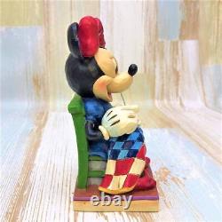 Rare Minnie Mouse Sewing Miniature Figure Jim Shore Disney Tradition Enesco