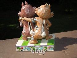 Retired Jim Shore Disney Traditions Nutty Buddies Chip Dale Figurine 4031475 HTF