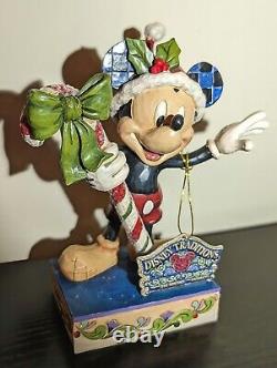 SIGNED Disney Traditions 2016 Sweet Greetings Figurine Mickey Jim Shore
