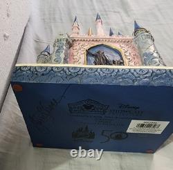 SIGNED Disney Traditions Cinderella Castle Jim Shore 50th Anniversary WDW