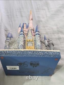SIGNED Disney Traditions Cinderella Castle Jim Shore 50th Anniversary WDW
