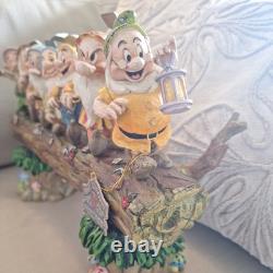 Snow White's 7 Dwarfs Jim Shore Disney Traditions'Homeward Bound' 4005434