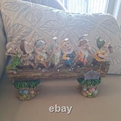 Snow White's 7 Dwarfs Jim Shore Disney Traditions'Homeward Bound' 4005434