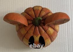 Two Disney Traditions Jim Shore Happy Halloween & Tinker Bell Ceramics