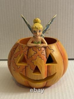Two Disney Traditions Jim Shore Happy Halloween & Tinker Bell Ceramics