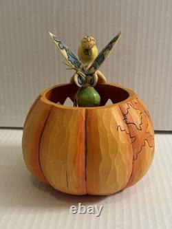 Two Disney Traditions Jim Shore Happy Halloween & Tinker Bell Ceramics
