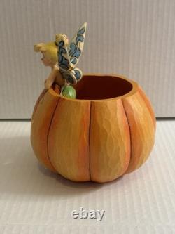 Two Disney Traditions Jim Shore Happy Halloween & Tinker Bell Ceramics