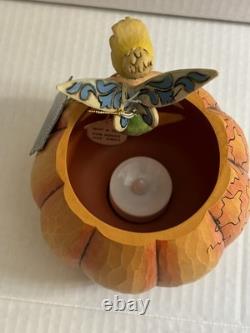 Two Disney Traditions Jim Shore Happy Halloween & Tinker Bell Ceramics