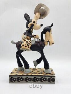 Vintage Jim Shore Disney Showcase Mickey Howdy Pardner Figurine