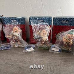 Walt Disney Showcase Collection 7 Dwarfs Figurines Traditions Jim Shore Enesco
