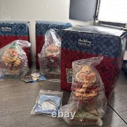 Walt Disney Showcase Collection 7 Dwarfs Figurines Traditions Jim Shore Enesco