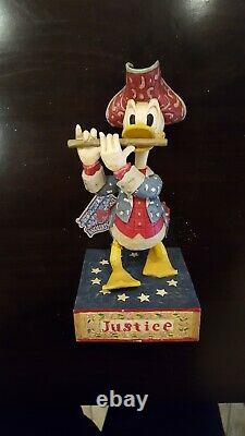 2005 Jim Shore Disney Traditions Mickey Minnie Donald Duck Goofy Retraité (4)