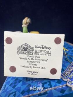 2 Collection Vitrine Walt Disney Traditions Donald Roi des Souris Dingo Casse-Noisette