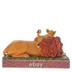 6000972 Traditions Disney par Jim Shore Le Roi Lion Simba et Mufasa Père