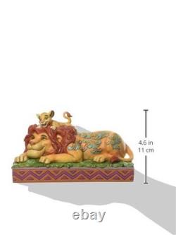 6000972 Traditions Disney par Jim Shore Le Roi Lion Simba et Mufasa Père