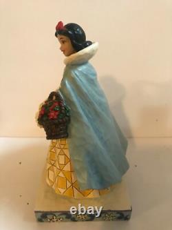 Blanche-Neige Jim Shore Disney Traditions Figurine Enesco 4026076 Neige d'hiver