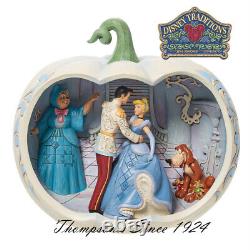 Cinderella Pumpkin Transriage Scène Aimer À La Première Vue 6011926 Jim Shore Disney