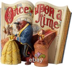 Collection Disney Traditions par Jim Shore Figurine Livre d’histoire La Belle et la Bête