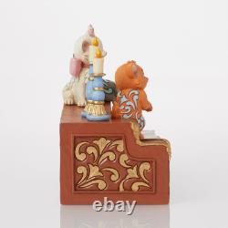 Collection Disney Traditions par Jim Shore Les chatons des Aristochats jouant sur un piédestal