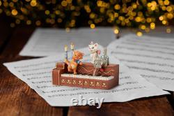 Collection Disney Traditions par Jim Shore Les chatons des Aristochats jouant sur un piédestal