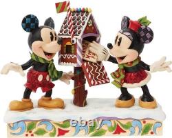 Collection Enesco Disney Traditions Mickey et Minnie Mouse Lettres au Père Noël NEUF