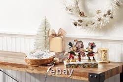 Collection Enesco Disney Traditions Mickey et Minnie Mouse Lettres au Père Noël NEUF