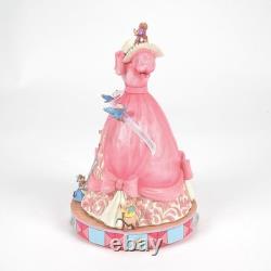 Collection Enesco Disney Traditions par Jim Shore Cendrillon robe rose musicale