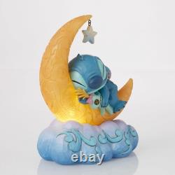 Collection Enesco Disney Traditions par Jim Shore Lilo et Stitch tenant Scrump sur