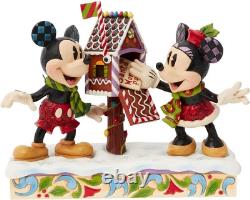 Collection Enesco Disney Traditions par Jim Shore Mickey et Minnie Mouse
